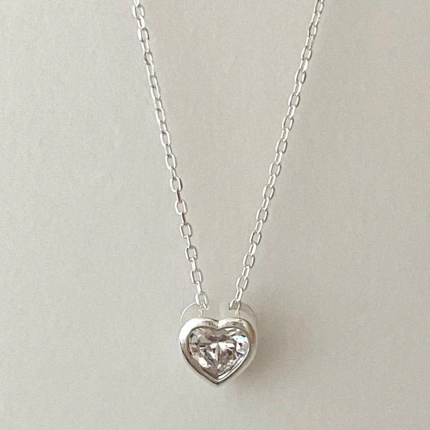 Geometric Silver Necklaces