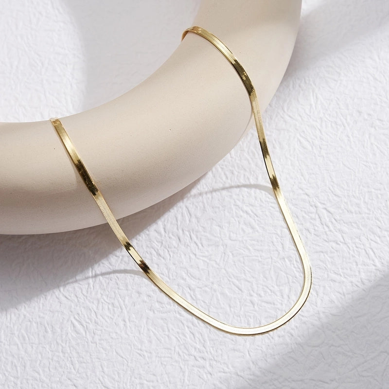 Silver Snake Necklace